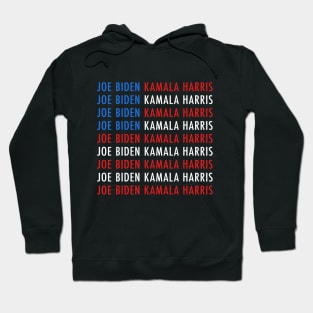 Joe Biden Kamala Harris American Flag Hoodie